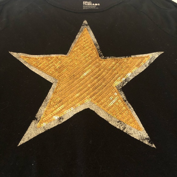 Epic Threads Cold Shoulder Girl’s Long Sleeve - Picture 2 of 4